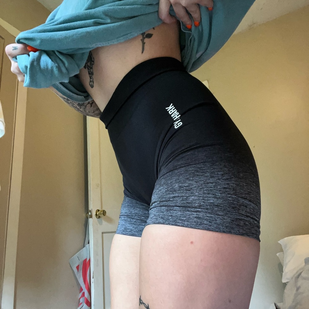 Gymshark ombré biker shorts